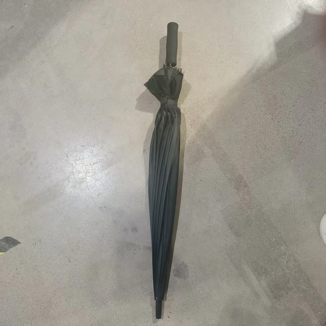 家用黑色直杆雨伞