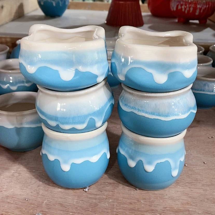 【闪购商品】红陶陶瓷花盆，多肉花盆