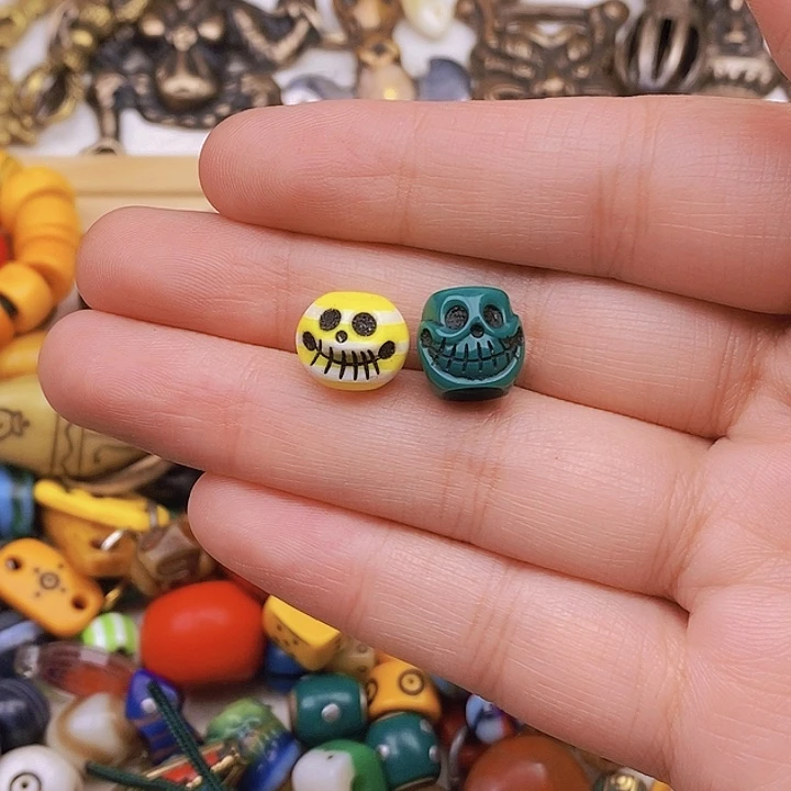 五***民树脂非金属藏式元素饰品配珠