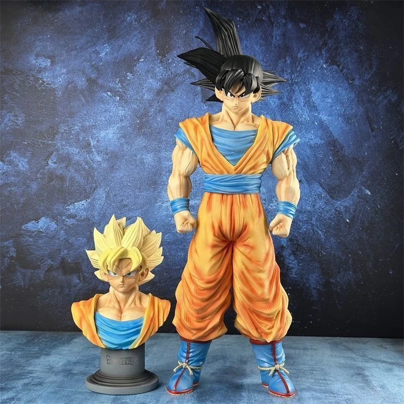 新款现货七龙珠GK超级赛亚人无限初超悟空48CM手办动漫潮玩摆件