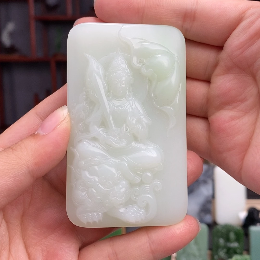 和田玉挂件未镶嵌