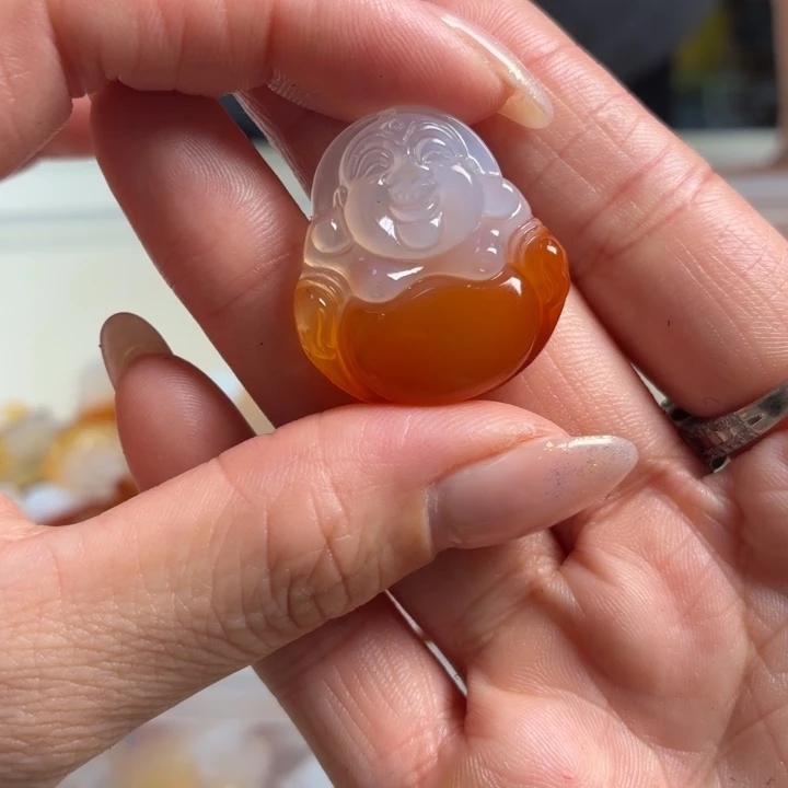 玛瑙/玉髓未镶嵌吊坠(不含链)