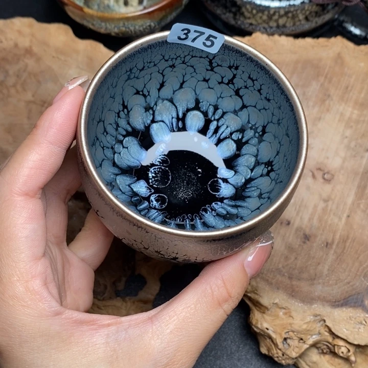 茶盏建窑建盏主人杯375