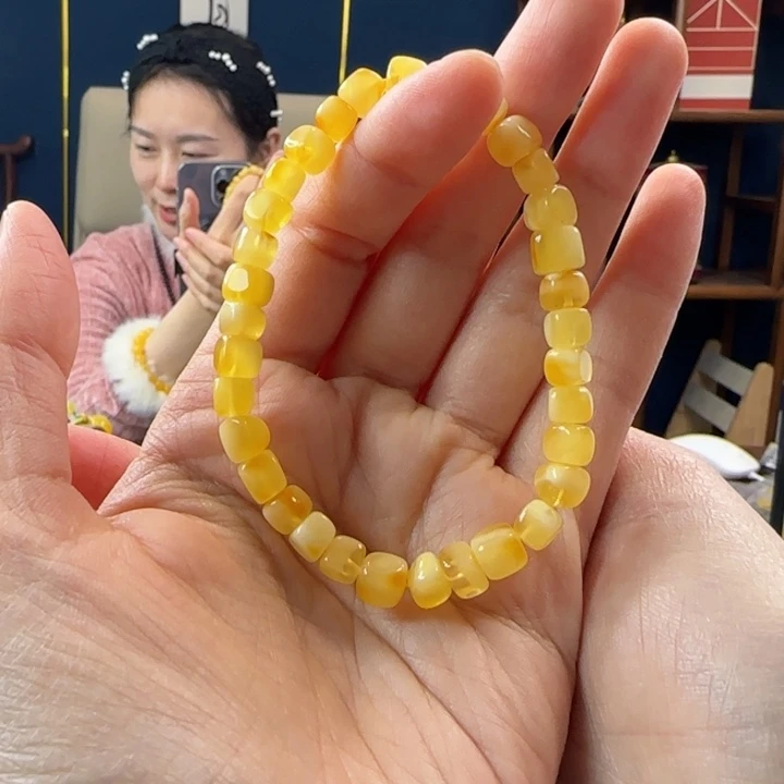 蜜蜡手串未镶嵌66666666666666