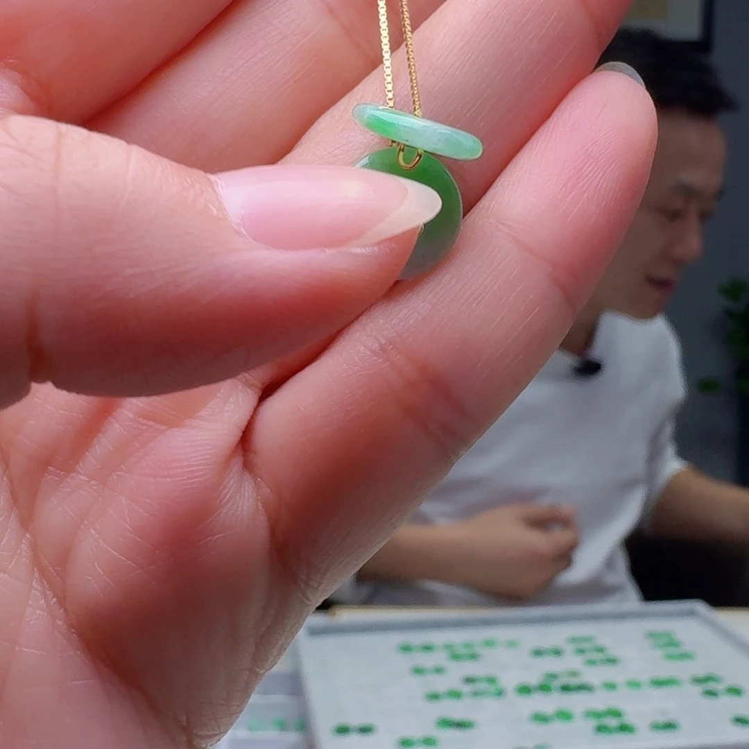 翡翠银S925镶嵌耳饰多样性发货其一