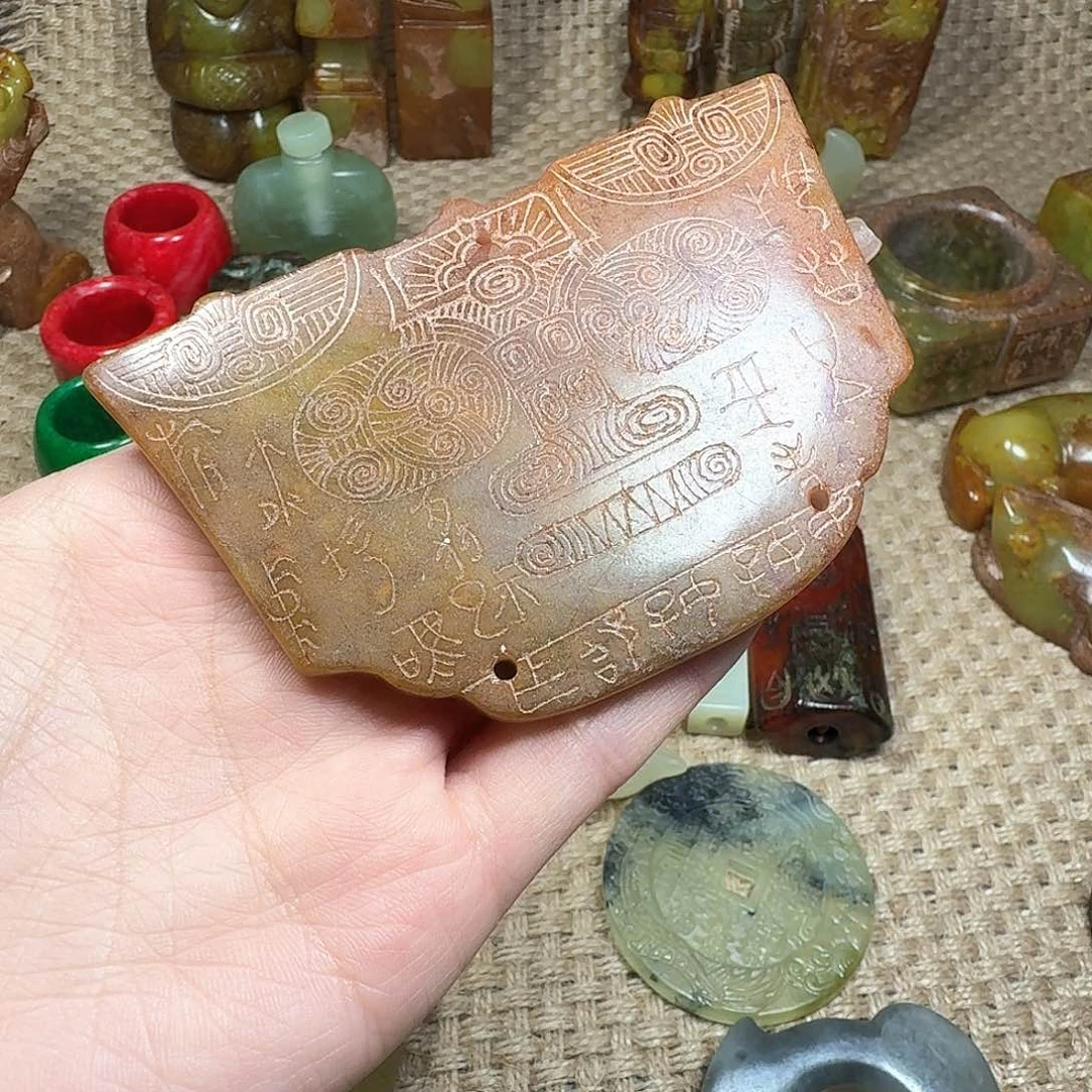 白玉菩提吊坠挂件