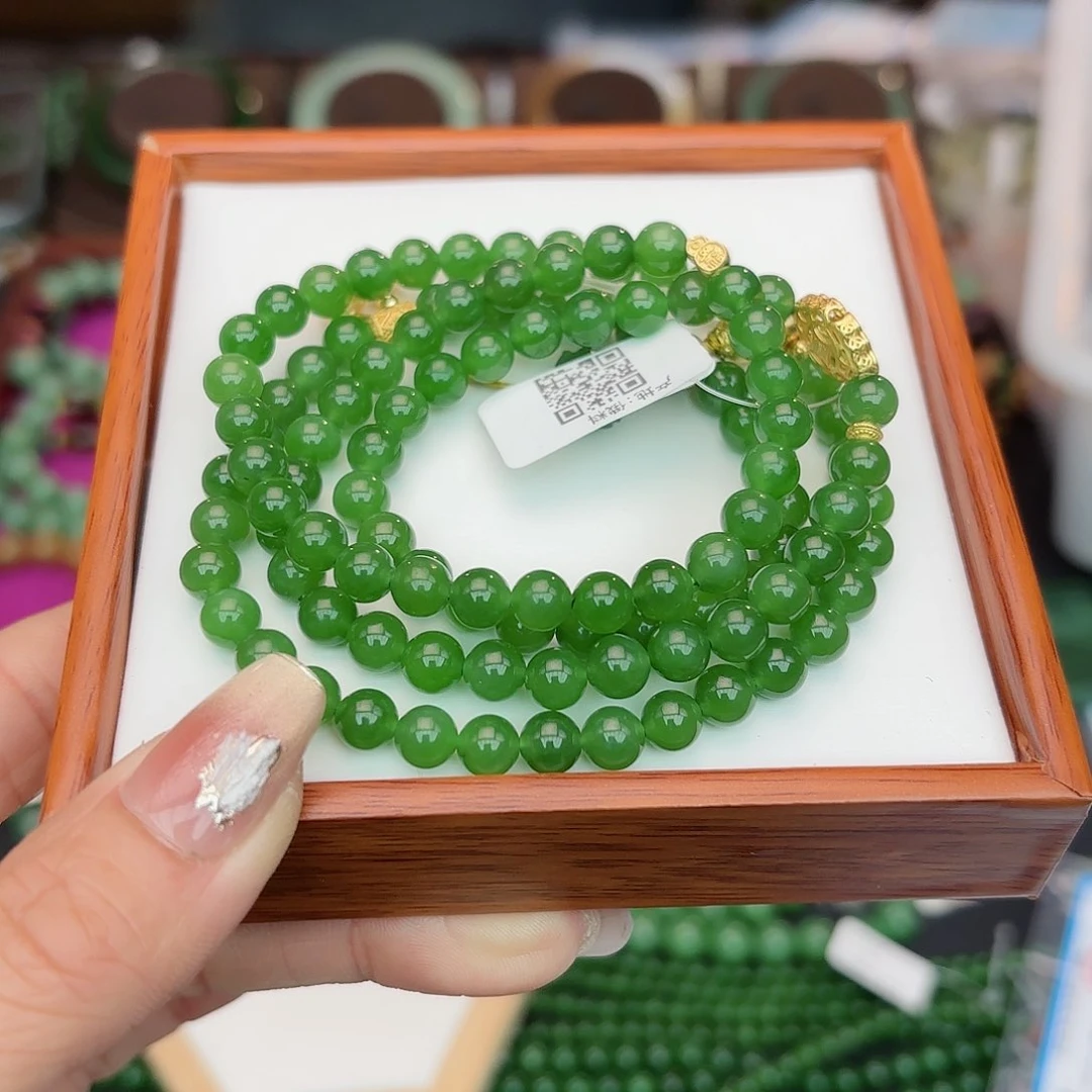 和田玉手链未镶嵌