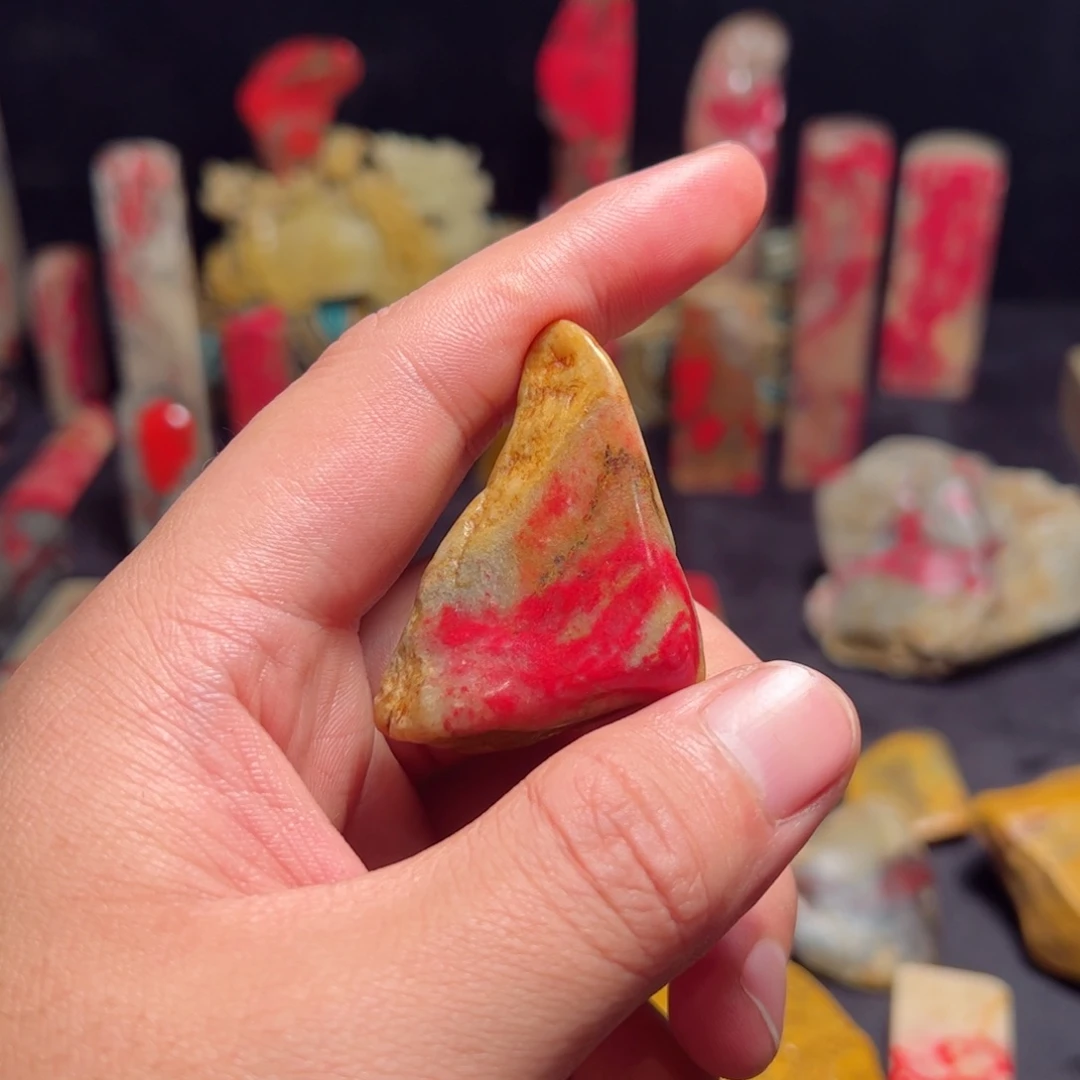 昌化石印石昌化鸡血石