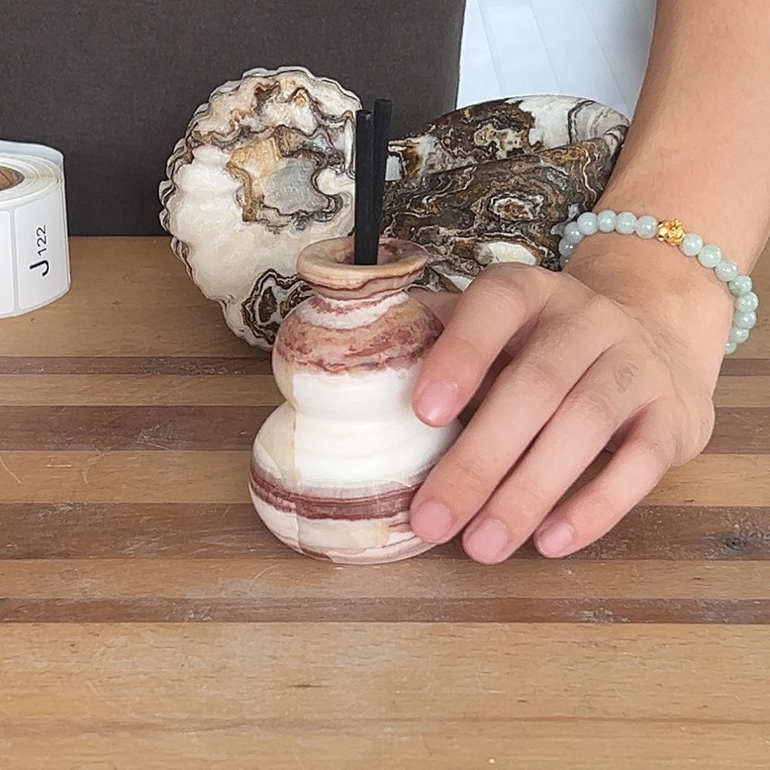 石材J118无火香薰瓶