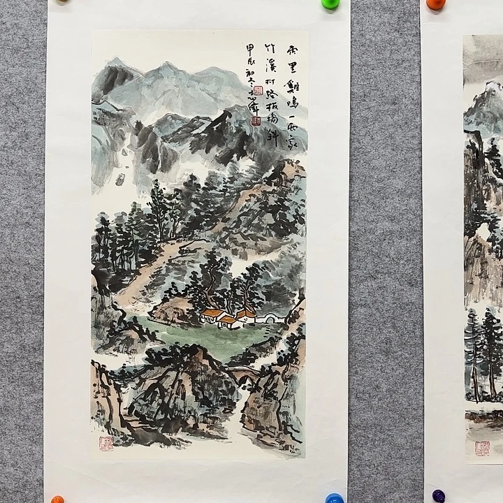 国画花鸟的翅膀和羽毛的羽毛