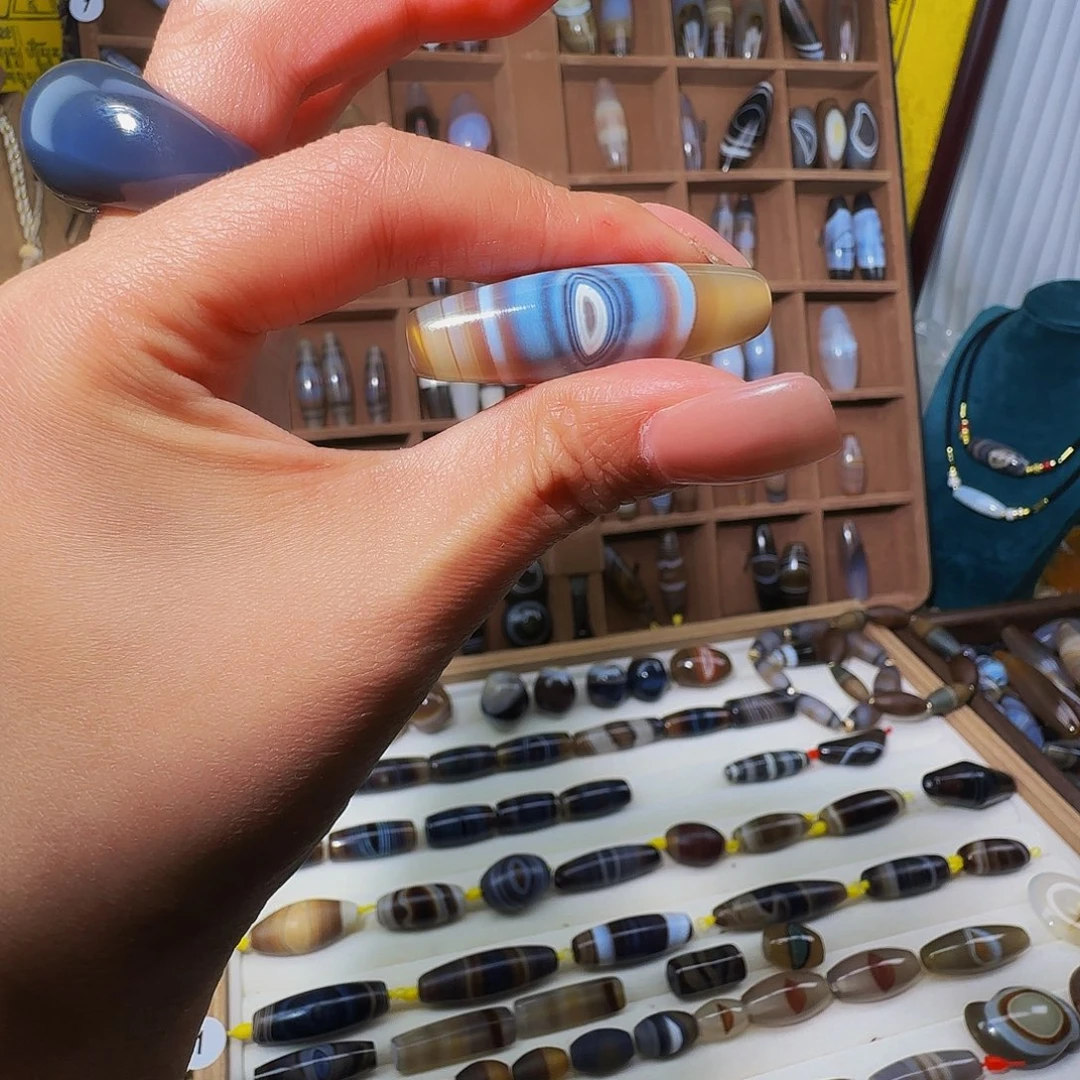 合金颈饰玛瑙/玉髓小**学