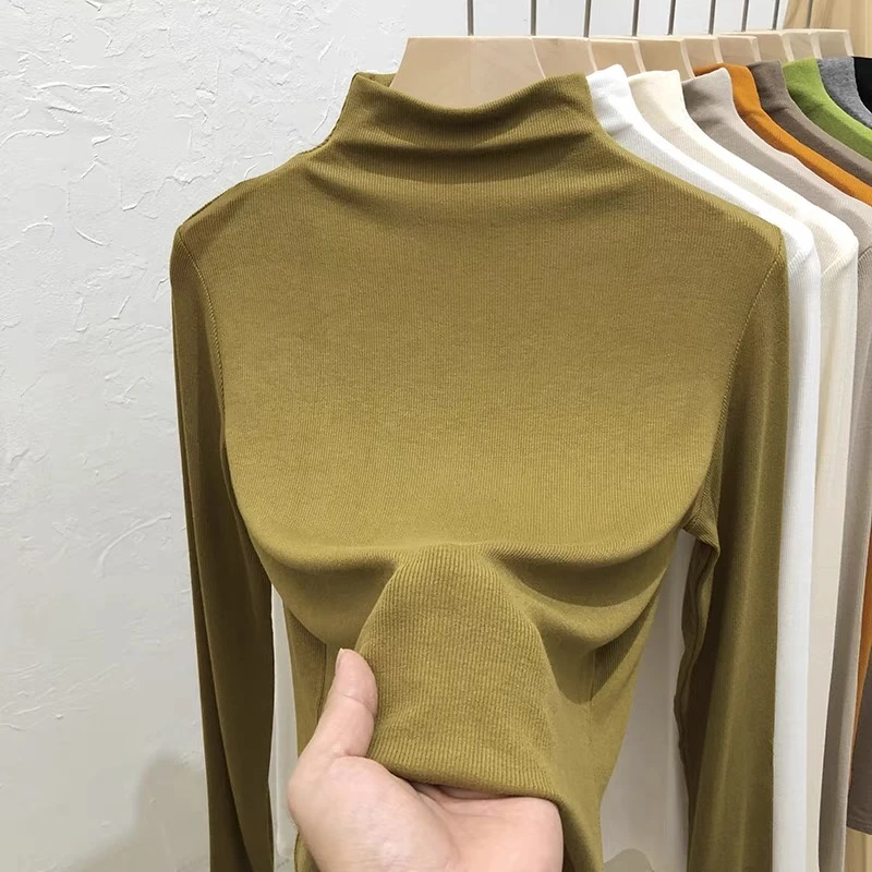 时尚休闲宽松简约百搭打底衫601