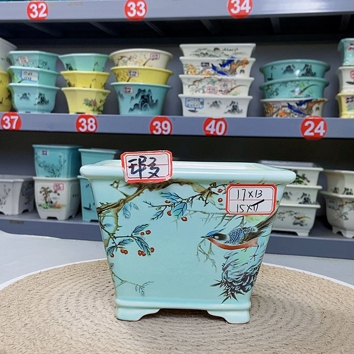 紫砂花瓶紫砂花盆
