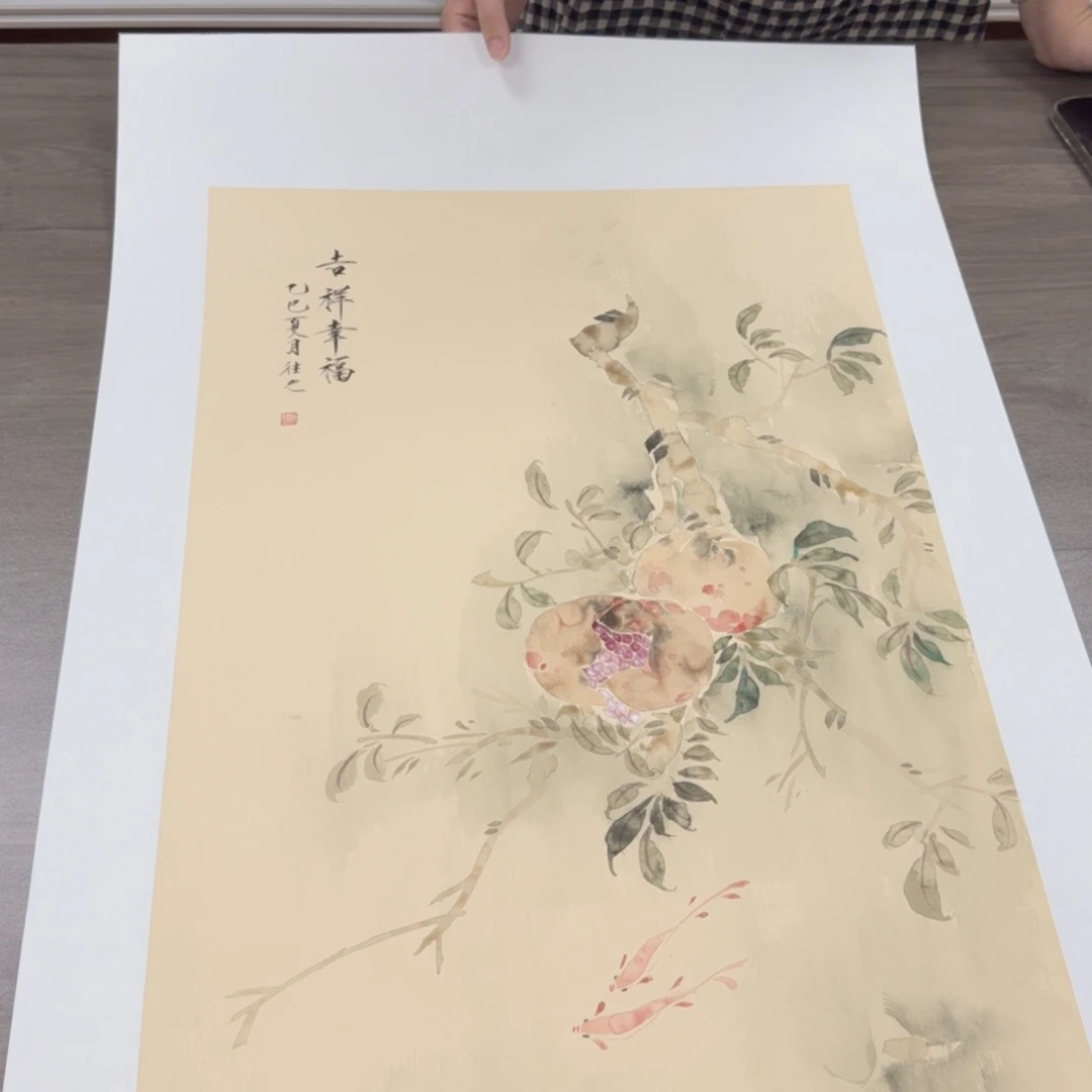 国画手绘国画作品