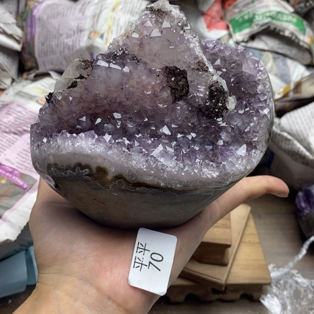 未镶嵌珠宝半成品紫晶