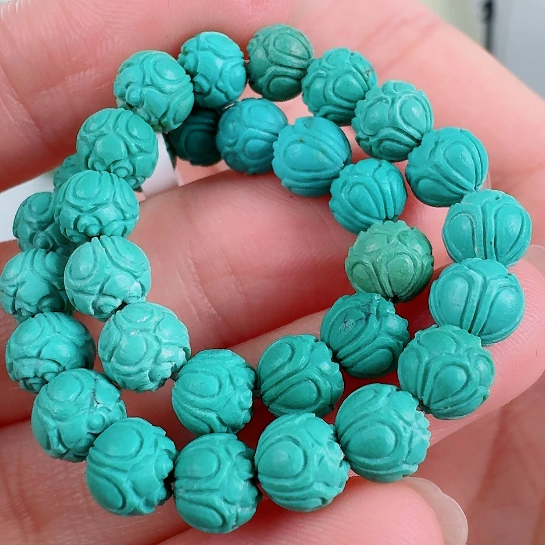 未镶嵌绿松石珠宝奇石