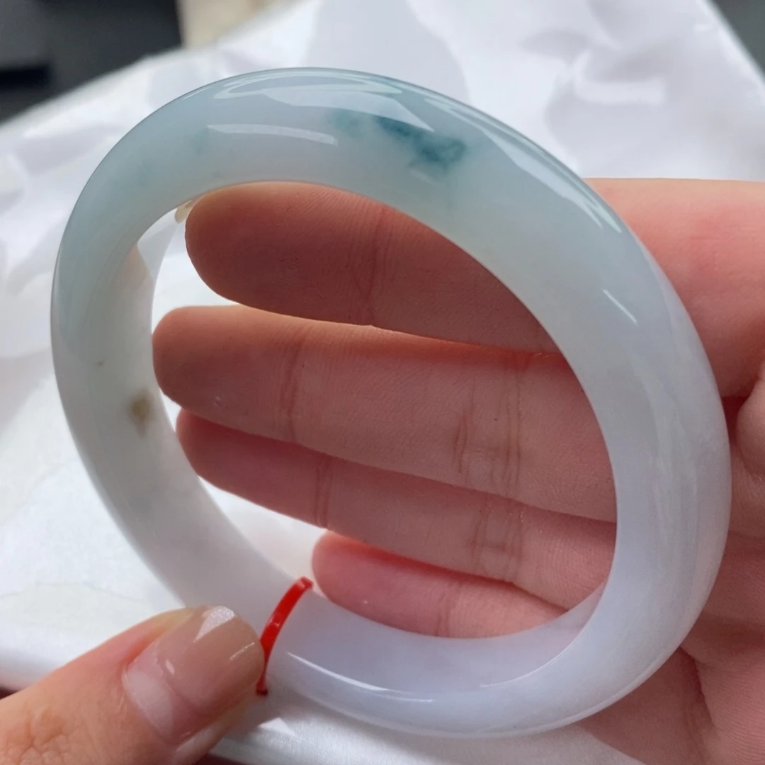 翡翠未镶嵌手镯缅甸天然a货翡翠手镯