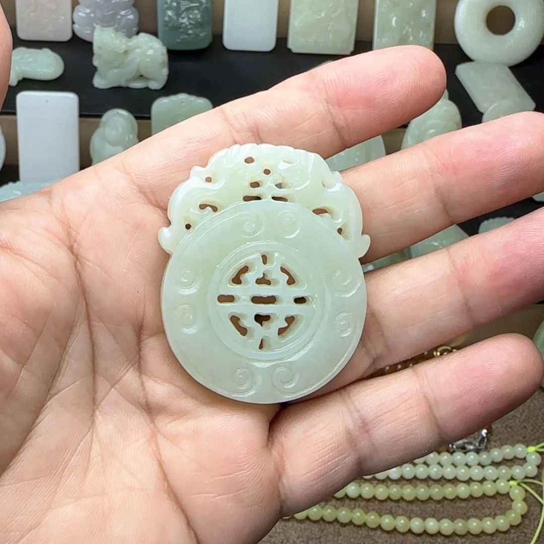【闪购商品】和田玉（青玉）未镶嵌颈饰