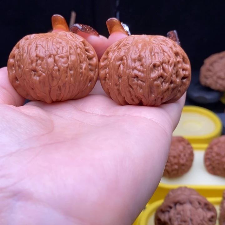 晨***名文玩核桃把件铁锤