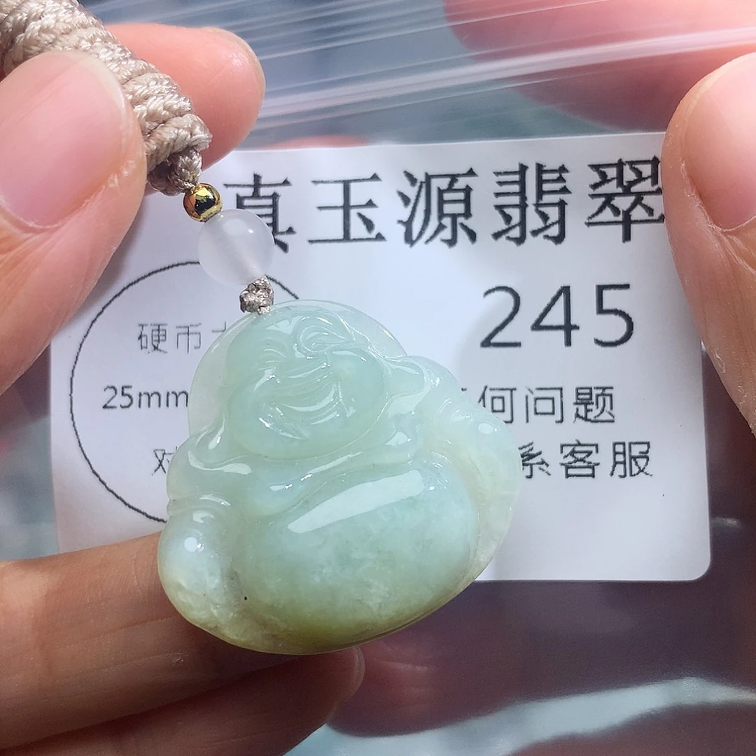 翡翠未镶嵌颈饰245