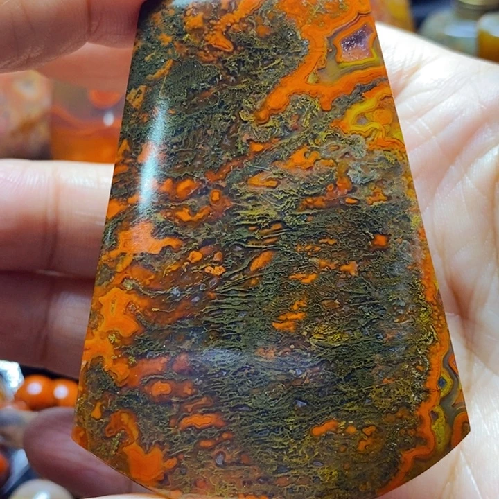 玛瑙/玉髓吊坠(不含链)未镶嵌随*