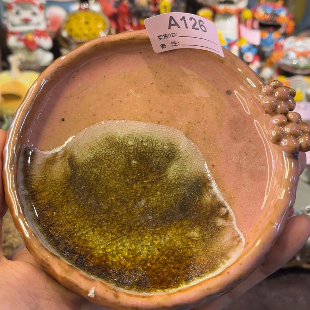 泥塑纯手工茶宠摆件