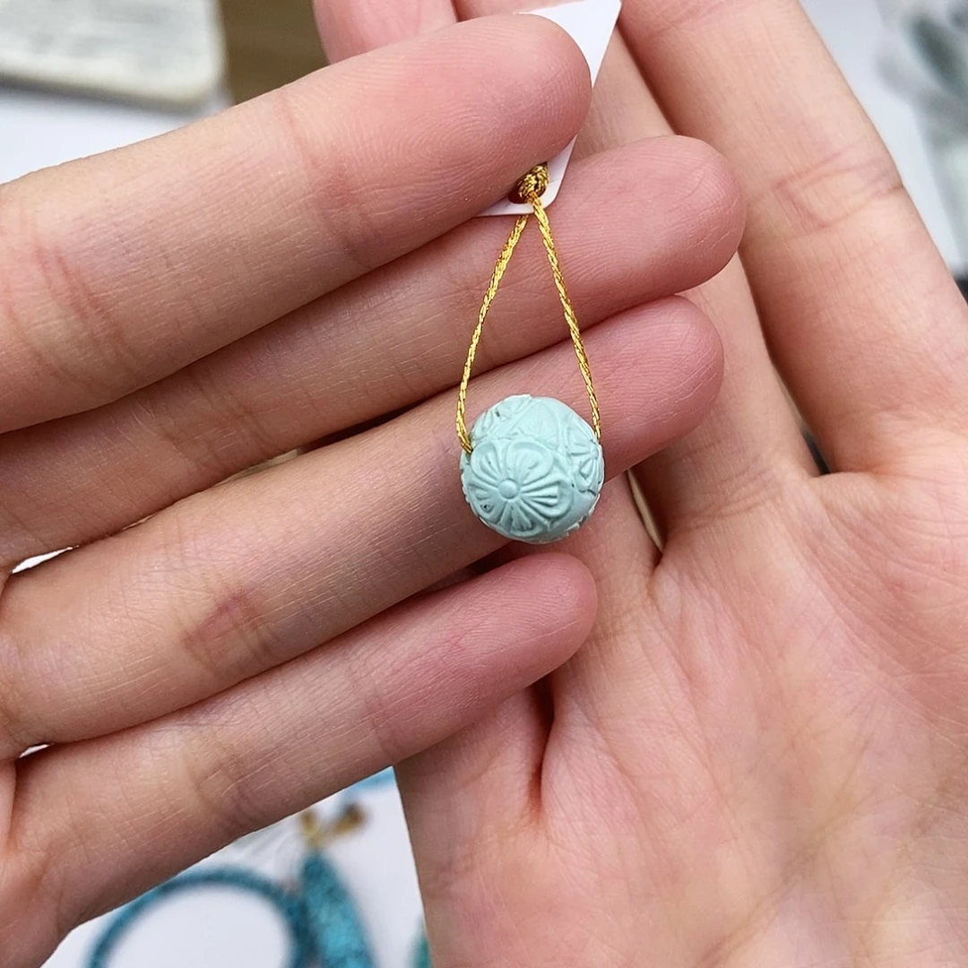 未镶嵌绿松石珠宝奇石