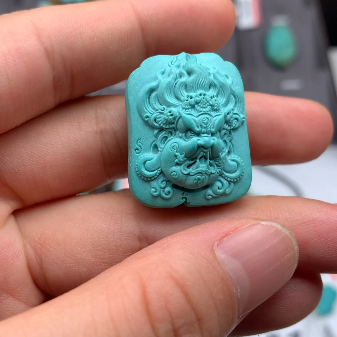 未镶嵌绿松石绿松石