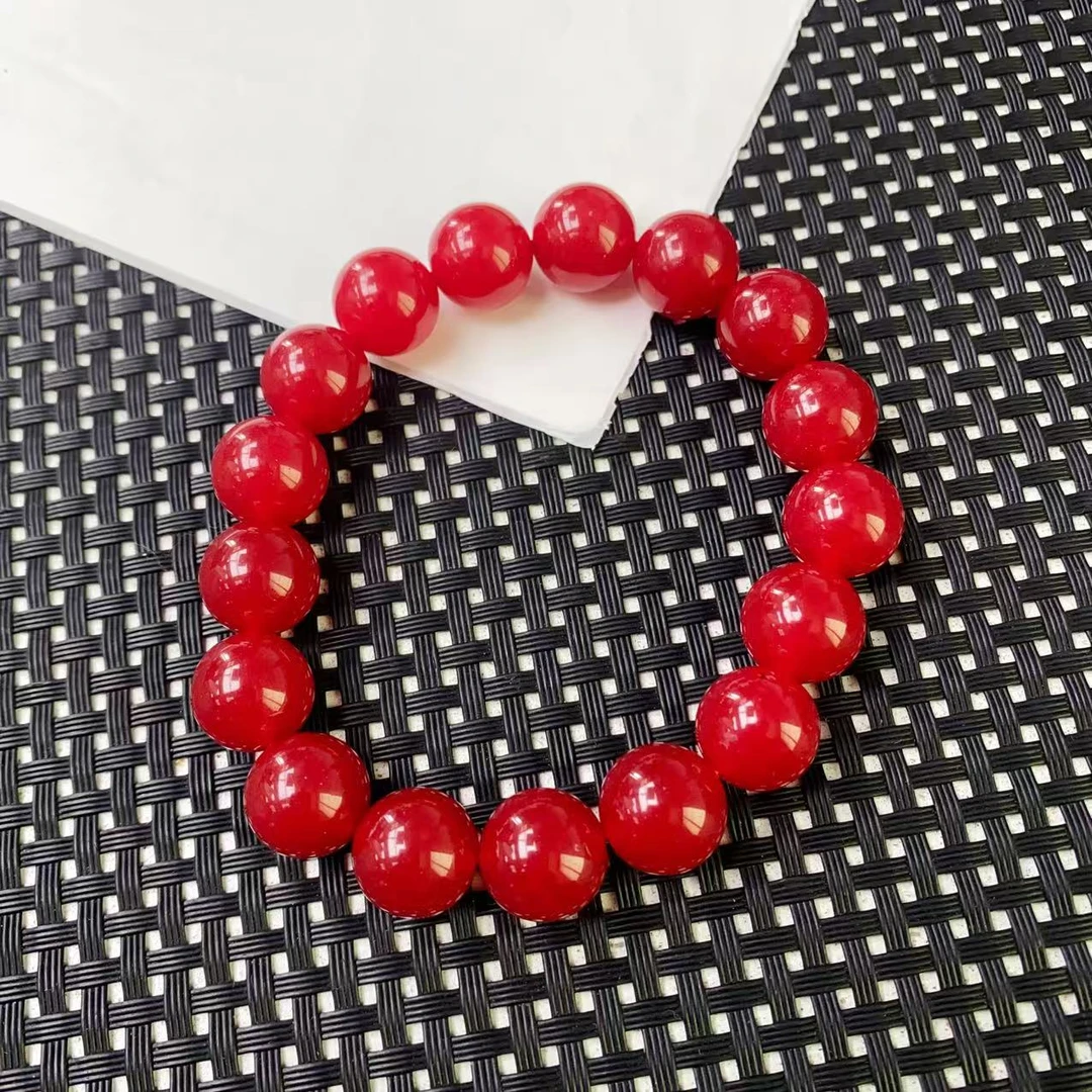 [石矿]A132红色系手链12M