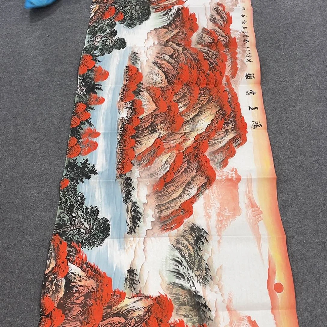 国画今天上午国画作品展示