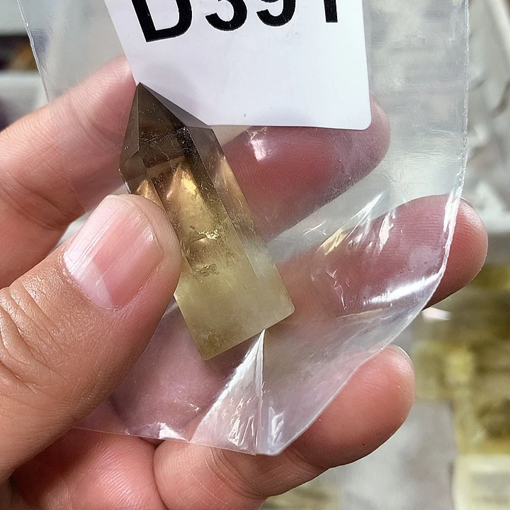 水晶天然水晶柱子D391未镶嵌.**丸