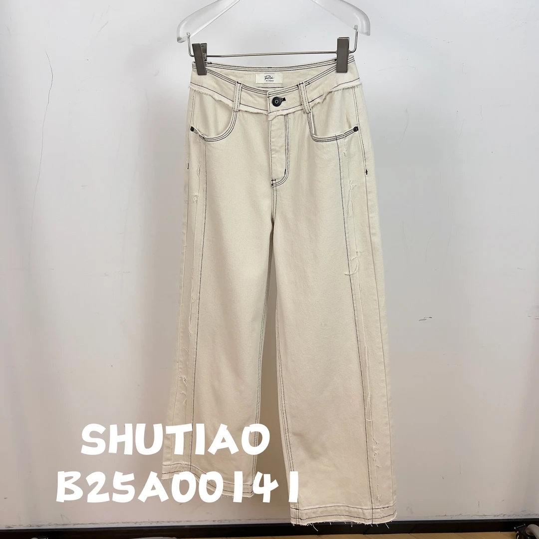 【SHUTIAO】2024秋冬：新款小众设计款裤子B25A00141