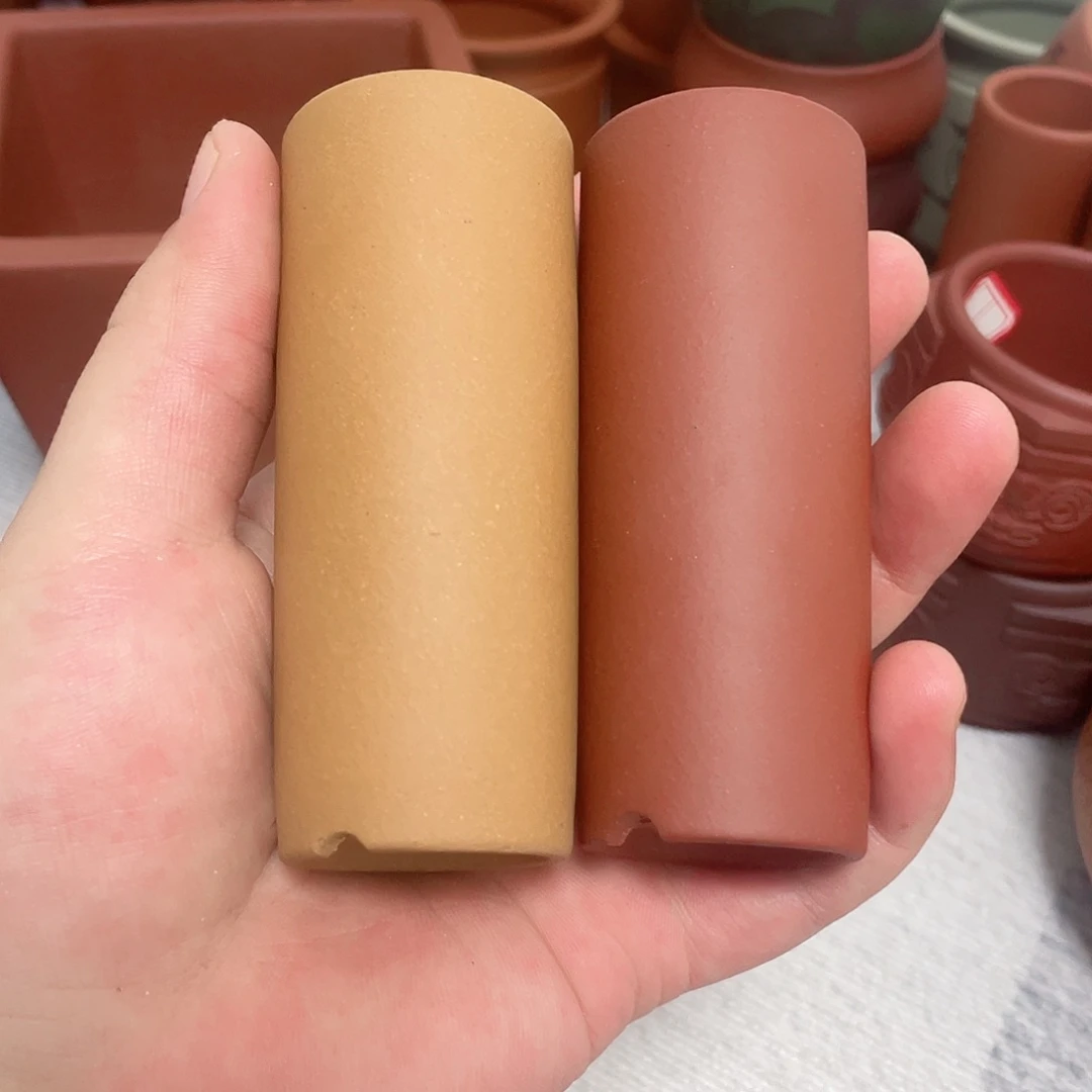 盆满花器铺精品紫砂笔筒