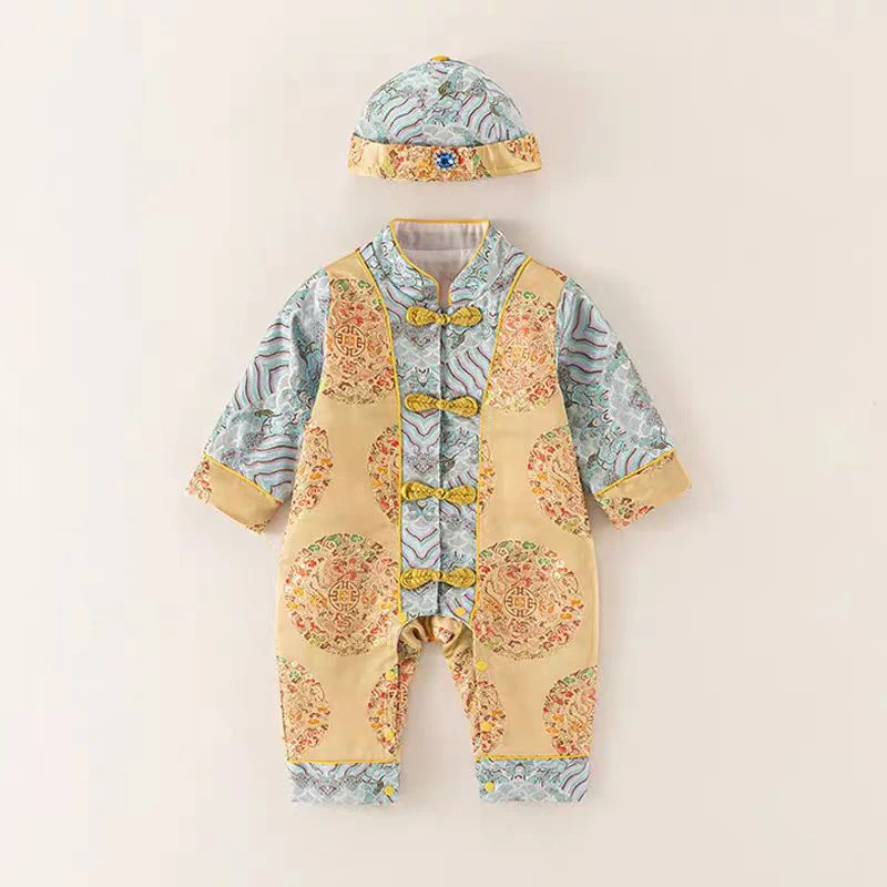 双层国风连体衣（以直播衣服为准）婴幼儿衣服