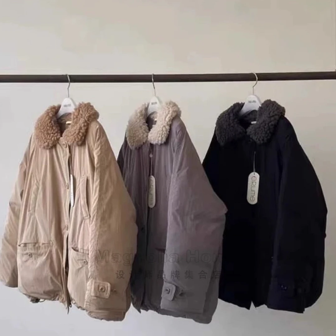 韩国 ERUME 中长款90白鹅绒羽绒服