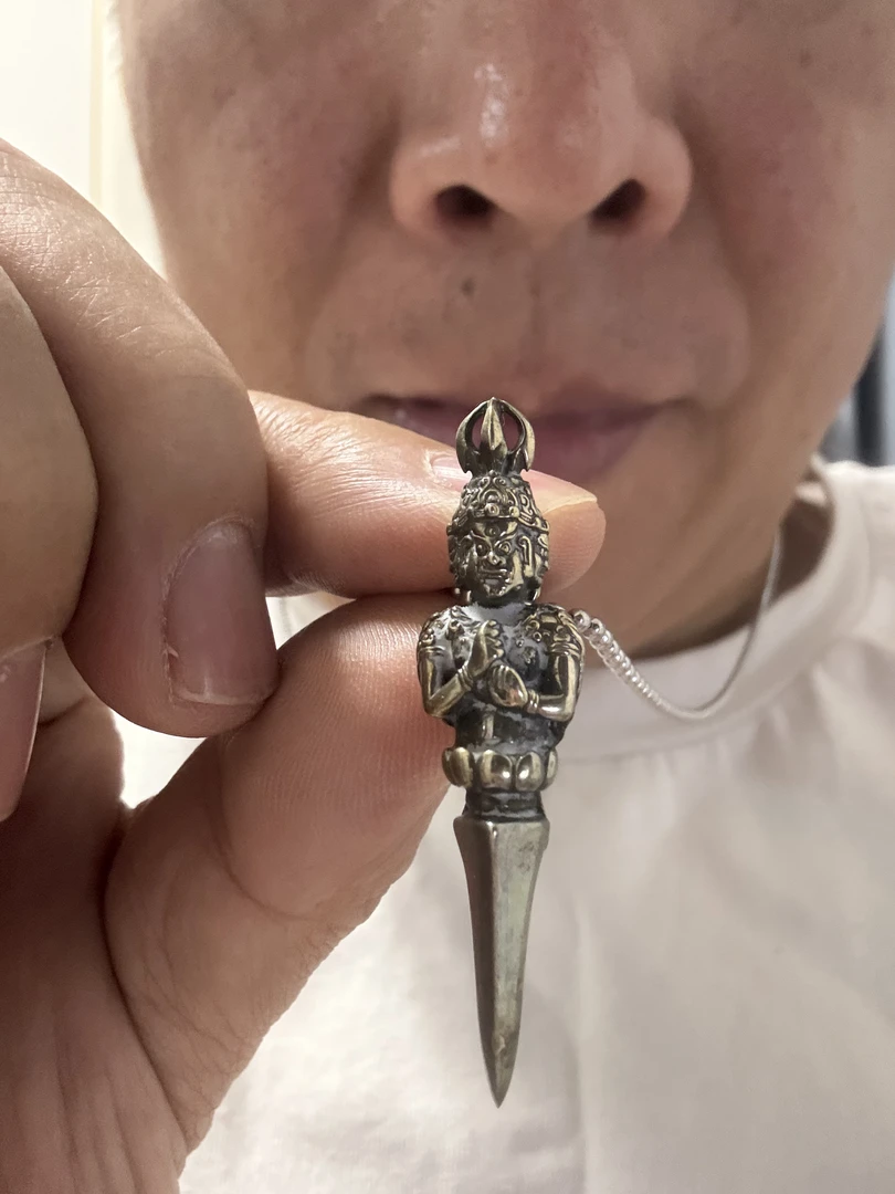 大理国明王杵吊坠项链