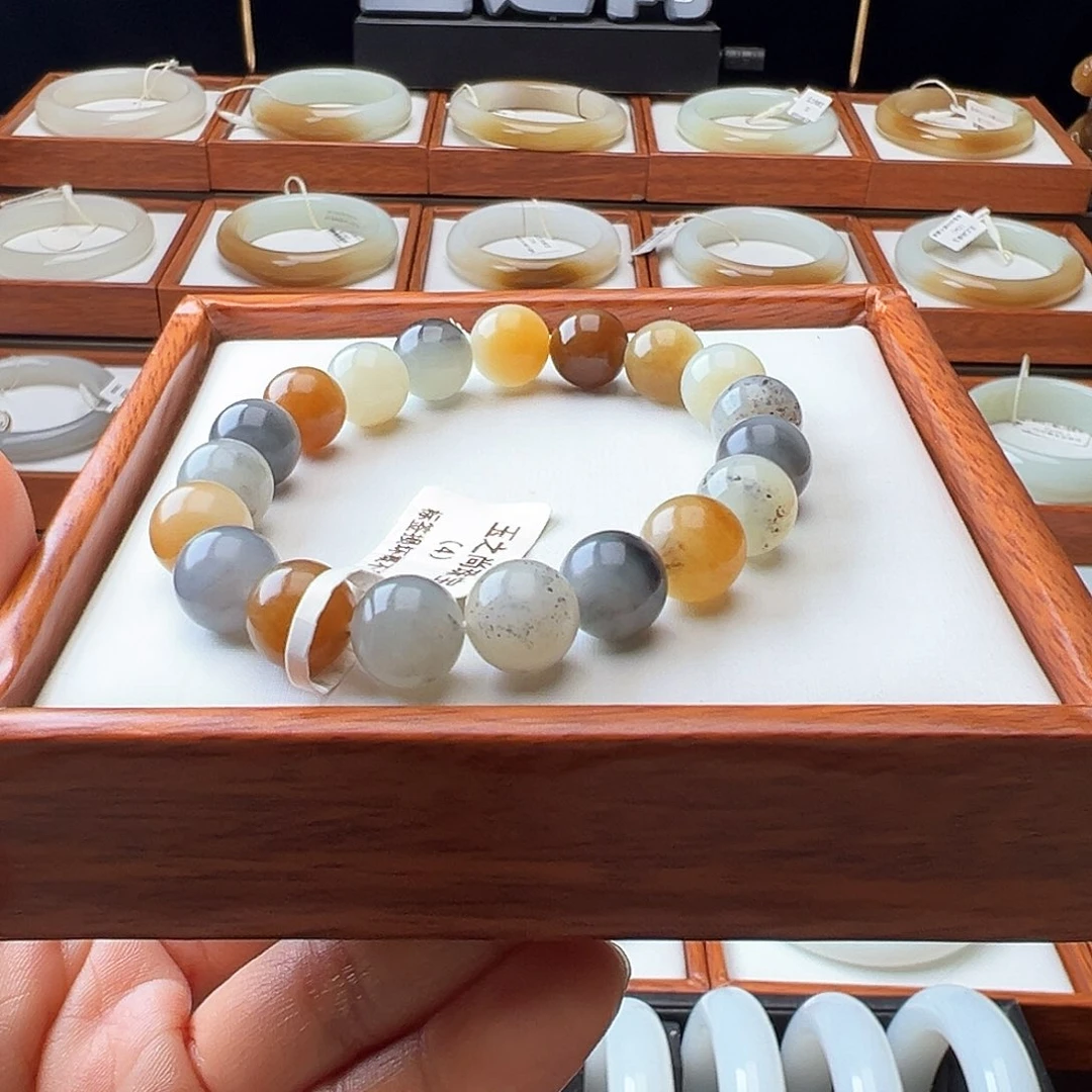 和田玉手链未镶嵌