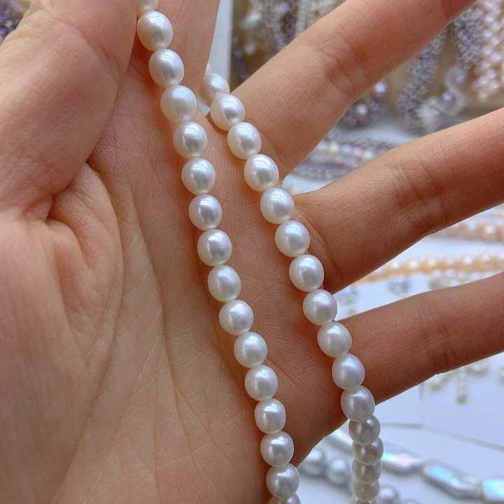 淡水珍珠颈饰未镶嵌小*椒