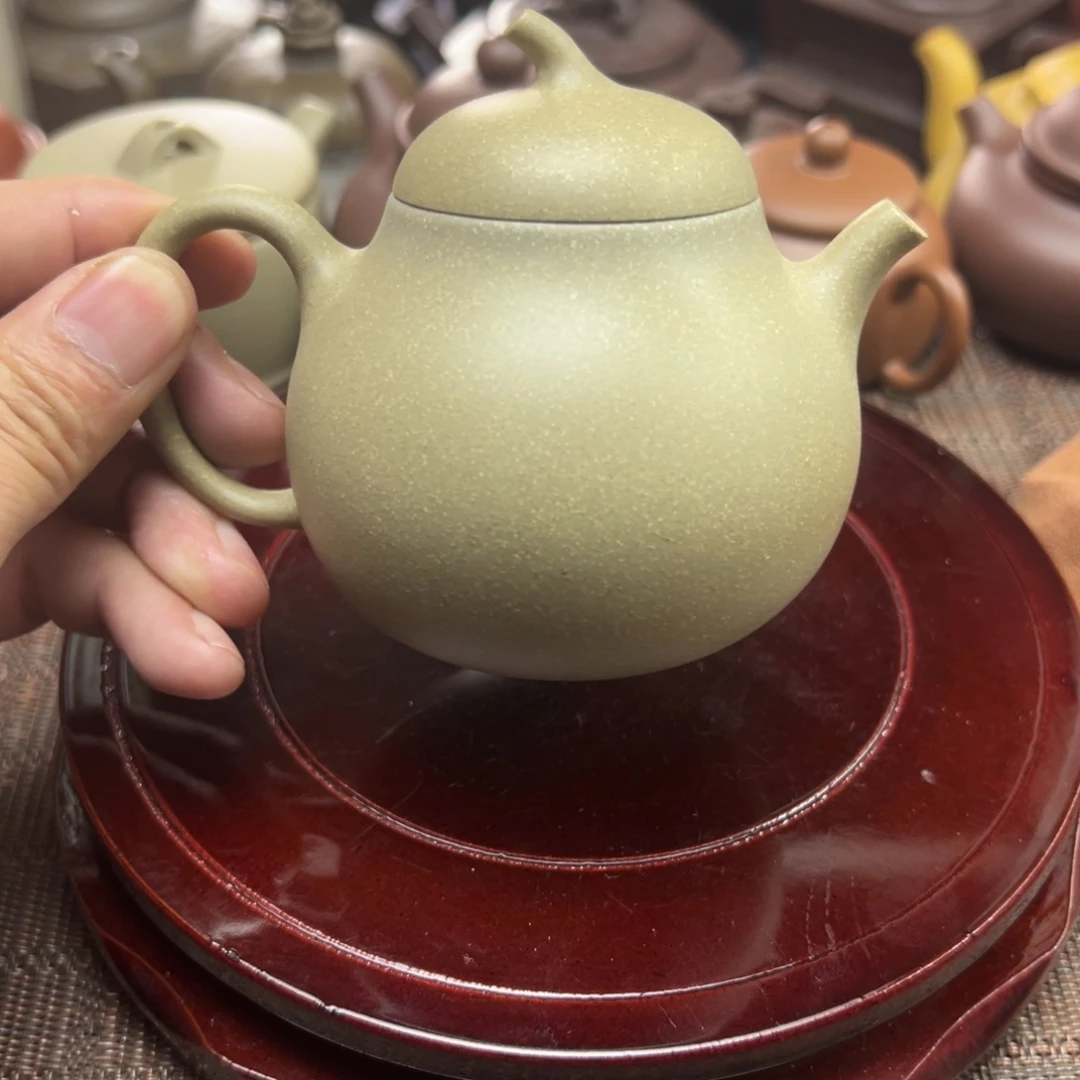 茶壶紫砂宜兴原矿紫砂壶200毫升容量