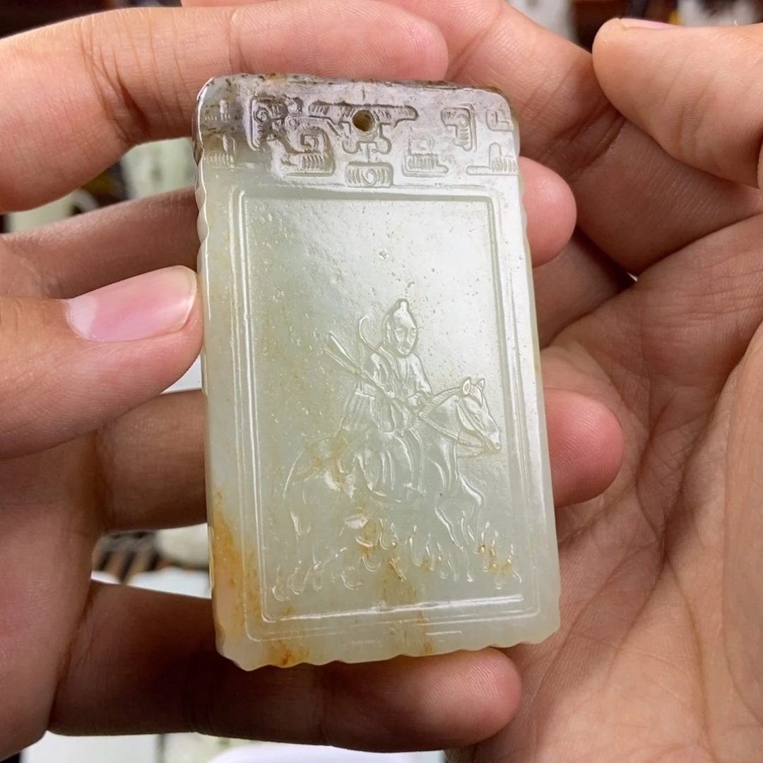 和田玉挂件未镶嵌甜***娃