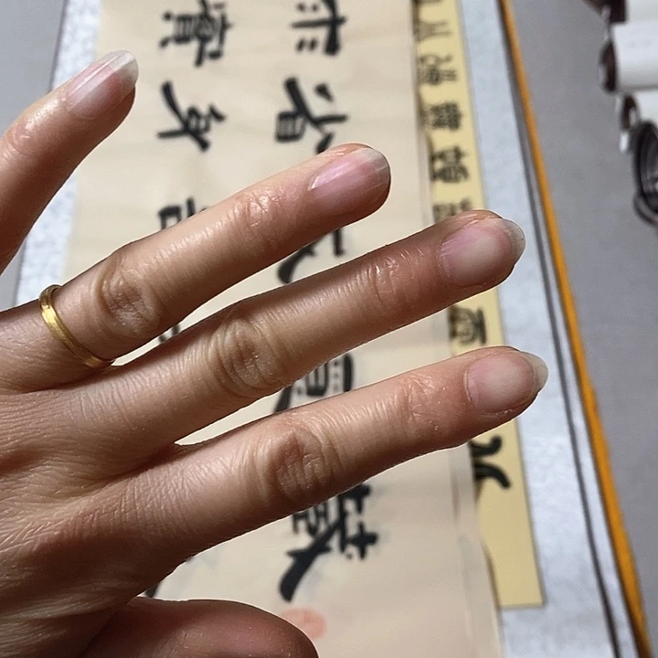 书法藏锋楷书千里江山轴