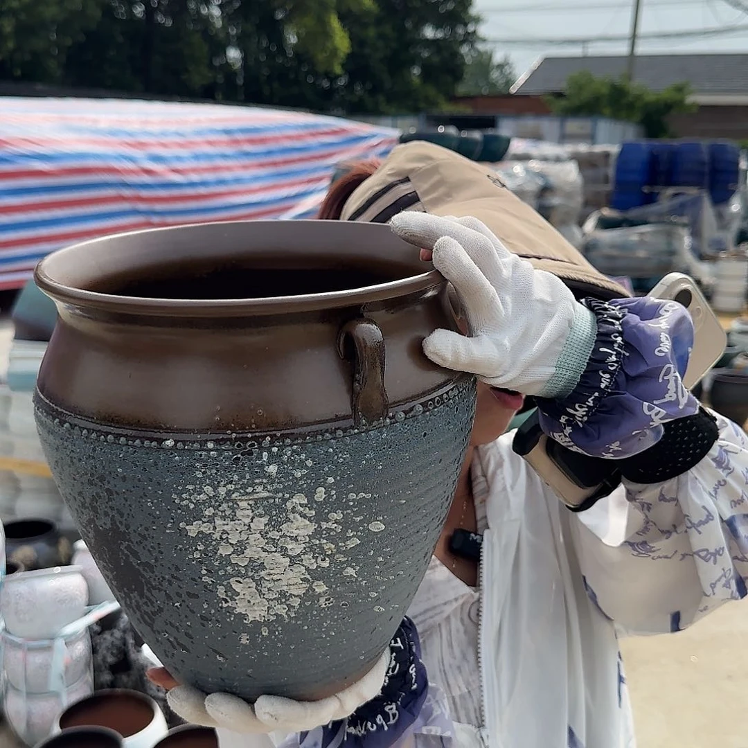 紫砂花盆王嫂花盆0716-167高26口24