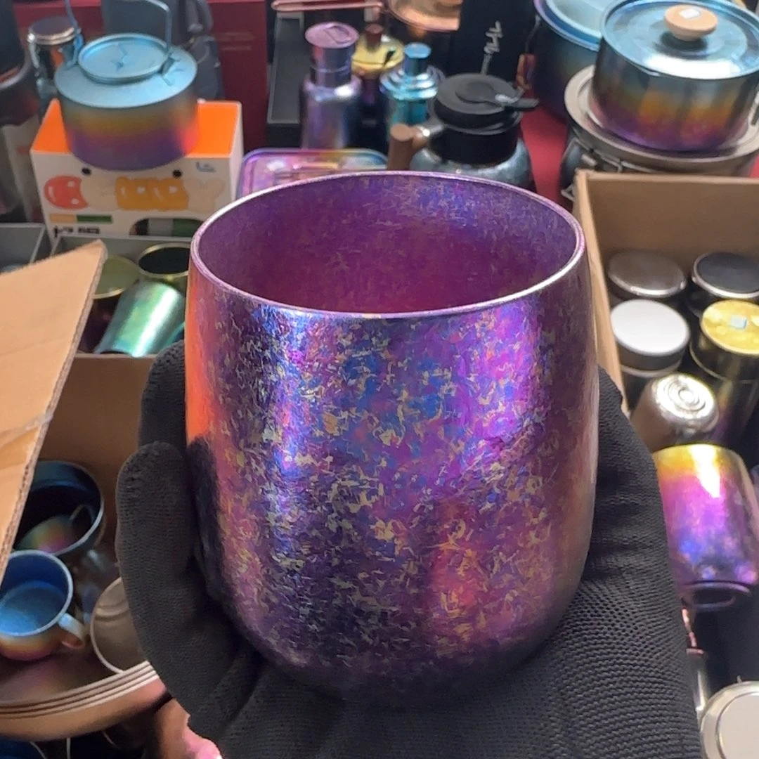 纯钛紫色鹅蛋一个