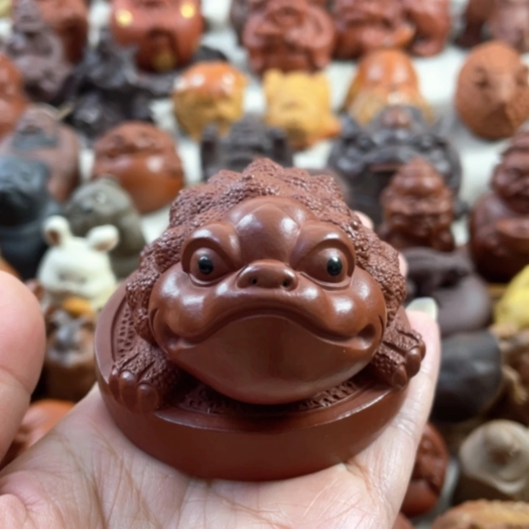 【闪购商品】紫砂茶宠紫砂金蟾