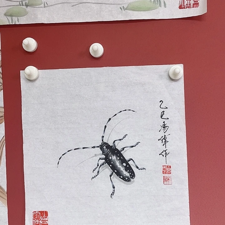 国画冯老师手绘作品