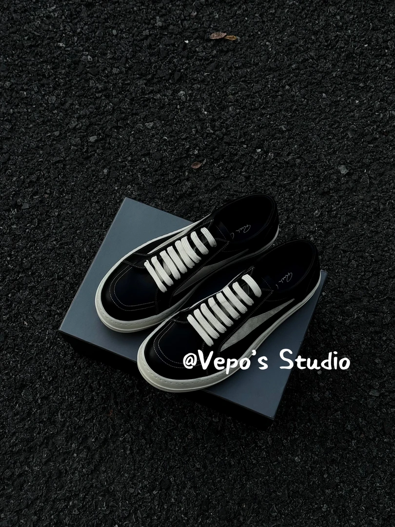 【李玮柏专属】RO侵权黑白男鞋四季款美式高街厚底增高潮牌
