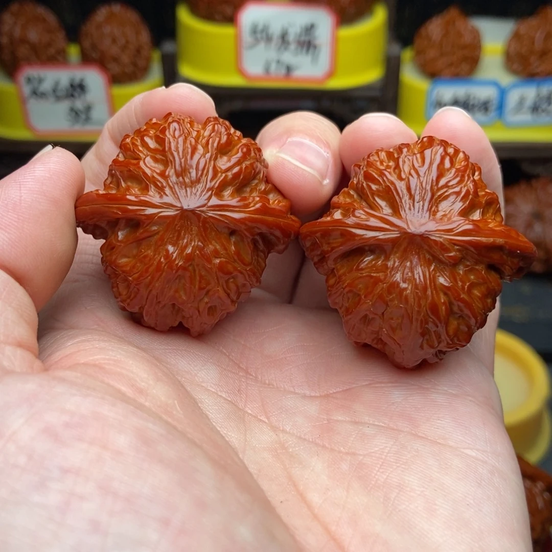 吊坠文玩核桃40磨盘