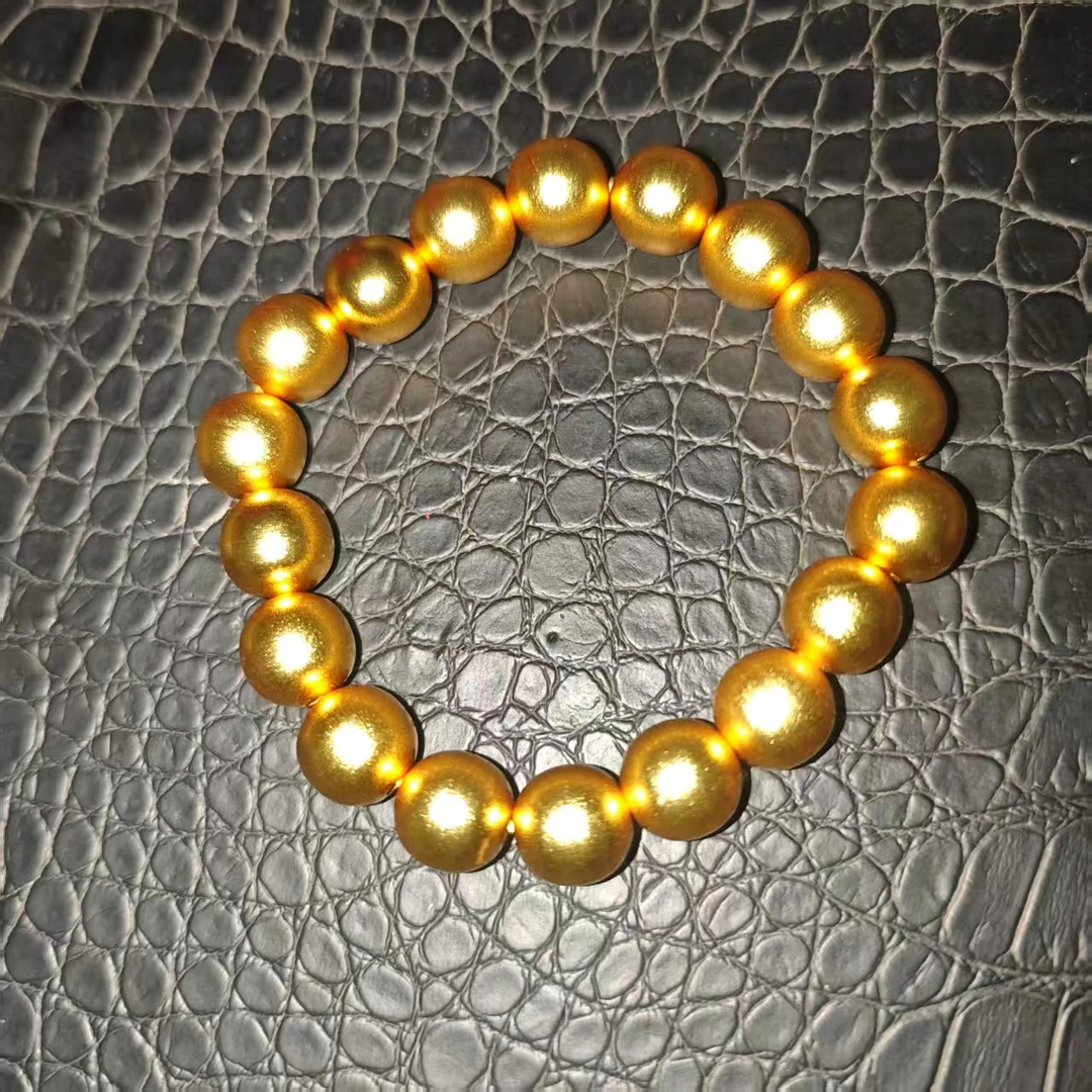 原创轻奢时尚百搭黄色手链    多样性发其一ys61006