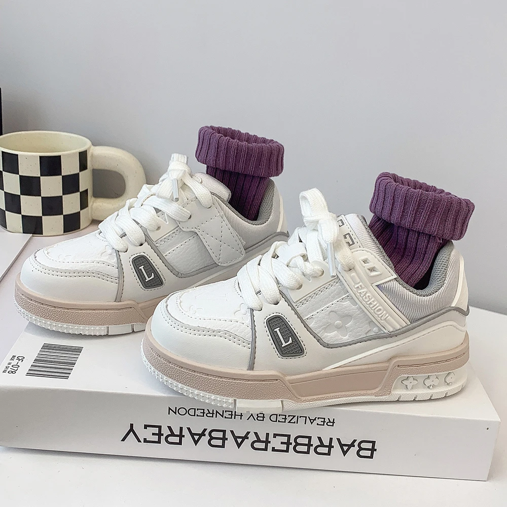 真皮儿童板鞋2025春秋新款男童小白鞋女童运动鞋休闲鞋街舞单鞋潮