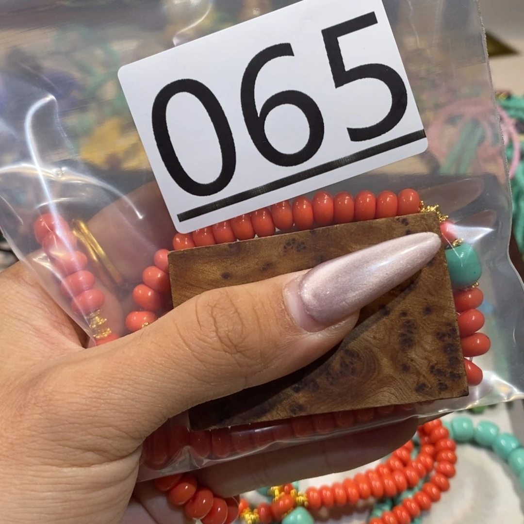 木圆珠圆雕手工串065